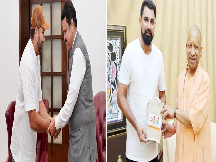 একদিকে রোহিত শর্মা অবসর গ্রহণের পরেই মহারাষ্ট্রের মুখ্যমন্ত্রী দেবেন্দ্র ফড়নবীশের সঙ্গে দেখা করেছিলেন৷ এরপর আবার জোর অবসরের জল্পনায় থাকা মহম্মদ শামি দেখা করলেন উত্তর প্রদেশের মুখ্যমন্ত্রী যোগী আদিত্যনাথের সঙ্গে৷ তিনিও দেখা করেন মুখ্যমন্ত্রীর বাসভবনে৷