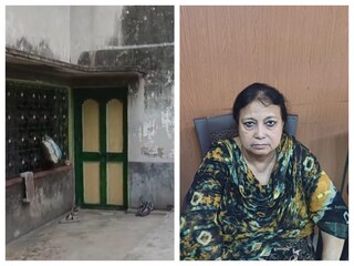 চন্দনগরের এই বাড়িতেই থাকতেন ফতেমা বিবি৷ 