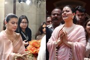 'মা'-এর উপর পুরো আস্থা, সাতসকালেই ছুটে এলেন দক্ষিণেশ্বরে, পুজো দিয়ে যা বললেন কাজল...