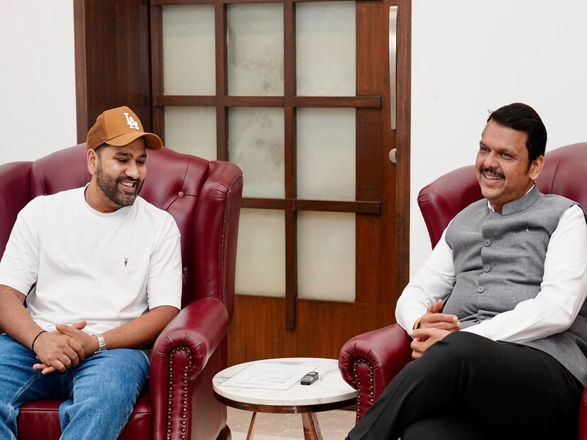দেবেন্দ্র ফড়নবিশ তাঁর সোশ্যাল মিডিয়া প্ল্যাটফর্ম 'এক্স'-এ এই দেখা করার ফটো শেয়ার করেছেন। তিনি লিখেছেন, &quot;ভারতীয় ক্রিকেটার রোহিত শর্মাকে আমার সরকারি বাসভবন 'বর্ষা'-এ স্বাগত জানাতে এবং তাঁর সঙ্গে দেখা ও মতবিনিময় করতে পেরে আমি আনন্দিত। টেস্ট ক্রিকেট থেকে অবসরের জন্য আমি তাঁকে শুভকামনা জানাই এবং তাঁর কেরিয়ারের পরবর্তী অধ্যায়ের জন্য সর্বাত্মক সাফল্য কামনা করি!” Photo Courtesy- Devendra Fadnavish/ X Account