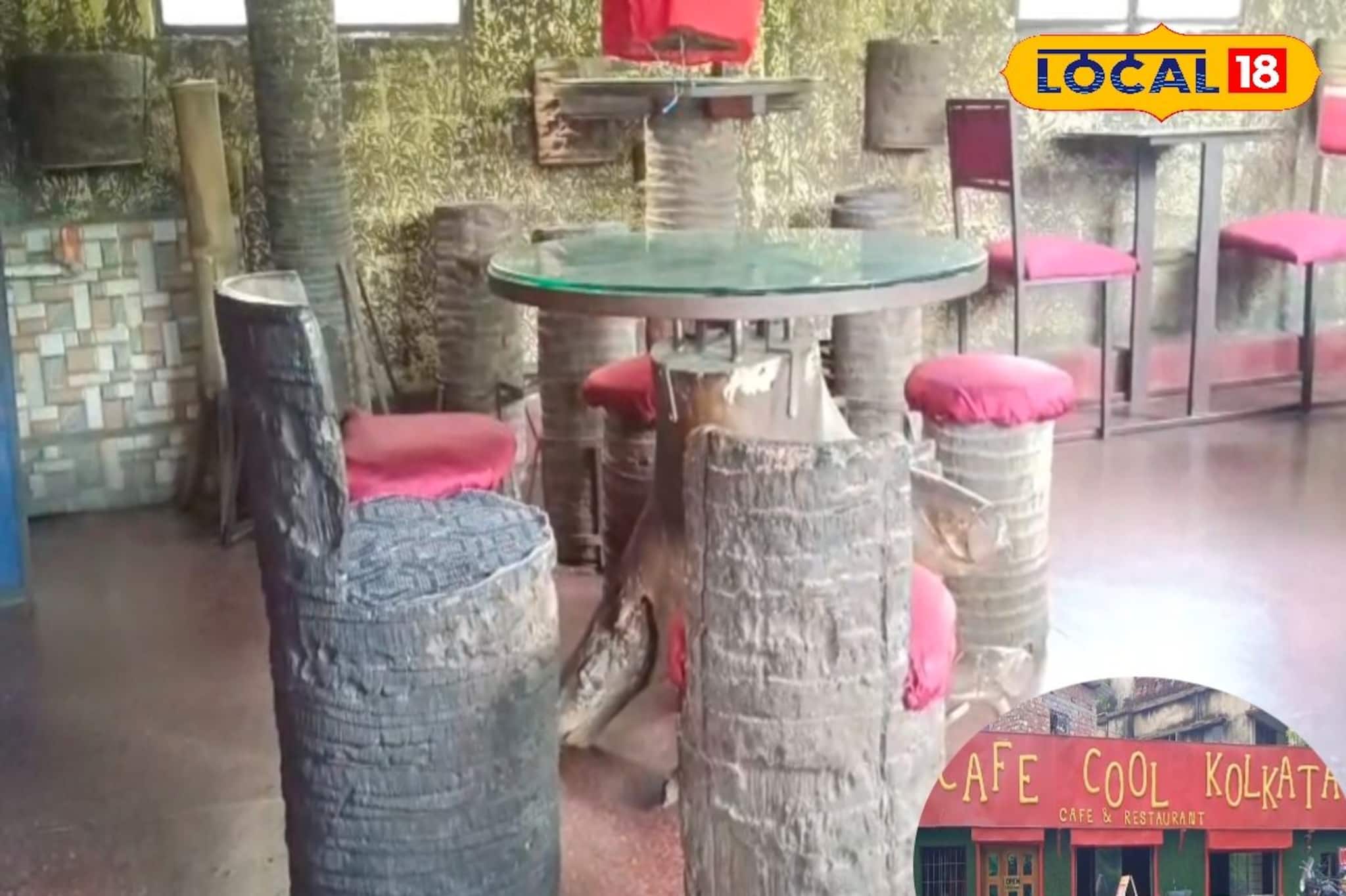 রেস্তরাঁ ‌যেন তালসারি, চেয়ার-টেবিল সবই সেজেছে তালগাছে