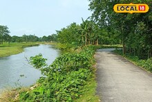 একটানা বৃষ্টিতে নদী গিলতে আসছে প্রধান রাস্তা! তবুও হুঁশ নেই প্রশাসনিক কর্মকর্তাদের