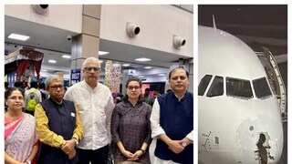 বুধবার সন্ধ্যায় দুর্যোগের কবলে পড়া শ্রীনগরগামী ইন্ডিগোর বিমানে ছিলেন পাঁচ তৃণমূল সাংসদ৷ 