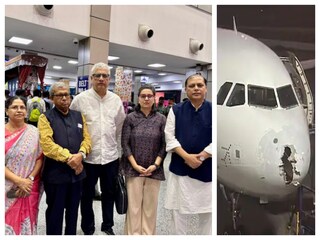 বুধবার সন্ধ্যায় দুর্যোগের কবলে পড়া শ্রীনগরগামী ইন্ডিগোর বিমানে ছিলেন পাঁচ তৃণমূল সাংসদ৷ 