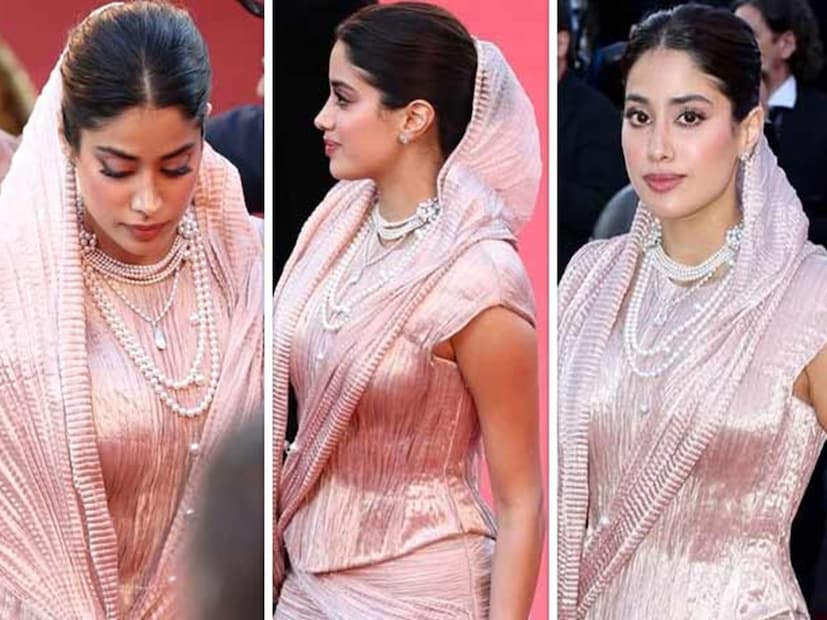 রেড কার্পেটে দুর্ধর্ষ এবং জমকালো গাউনটি দারুণ দেখাচ্ছিল জাহ্নবীকে। তবে বিশাল আকারের এই গাউনটি সামলাতে অবশ্য যথেষ্ট বেগ পেতে হচ্ছিল জাহ্নবীকে। কিন্তু তাঁর দিকে সাহায্যের হাত বাড়িয়ে দিয়েছিলেন সহ-অভিনেতা ঈশান খট্টর। অভিনেত্রী যাতে কোনও অসুবিধা ছাড়াই সাবলীল ভাবে চিত্রশিল্পীদের ক্যামেরায় পোজ দিতে পারেন, তার জন্যই গাউনটি সামলাতে বেশি মিষ্টি করেই সাহায্য করেন ঈশান। আর সেই মিষ্টি মুহূর্তই কানের লাইভ স্ট্রিমে ক্যামেরাবন্দি হয়। যা অবিলম্বে ভক্তদের মন জয় করে নিয়েছিল। ঈশানকে ‘কিউট’ বলে আখ্যা দেন সোশ্যাল মিডিয়া ব্যবহারকারীরা। শুধু তা-ই নয়, এই ছোট ছোট বিষয়গুলির উপর তীক্ষ্ণ নজর রাখার কারণে অনেকেই ‘বিবেচক’ বলেও আখ্যা দেন তাঁকে। (Photo: X)