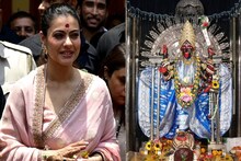 ছবি মুক্তির আগে দক্ষিণেশ্বরে বলিউড অভিনেত্রী কাজল, ডালা সাজিয়ে দিলেন পুজো, দেখুন ছবিতে