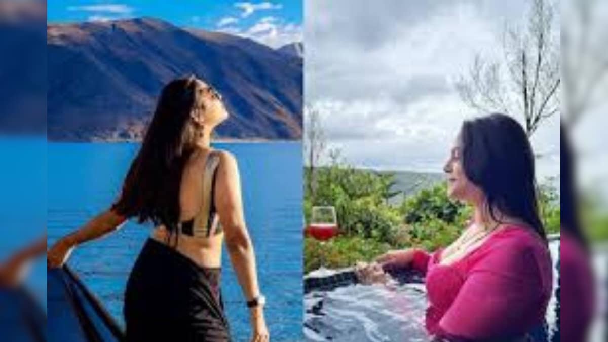Jyoti Malhotra শাড়ি পরে ঘুরছেন লাস্যময়ী জ্যোতি, ঘিরে রয়েছেন সশ*স্ত্র নিরাপত্তারক্ষীরা, থমকে ট্র্যাফিক! হঠাৎ ভাইরাল Jyoti Malhotra espionage case Youtuber got high security in Pakistans Lahore video goes viral
