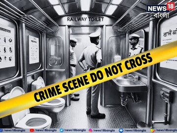 কলকাতাগামী ট্রেনের টয়লেটের ভেজানো দরজা ঠেলে খুলতেই...ওটা কী? হাড়হিম আতঙ্কের স্রোত বয়ে গেল