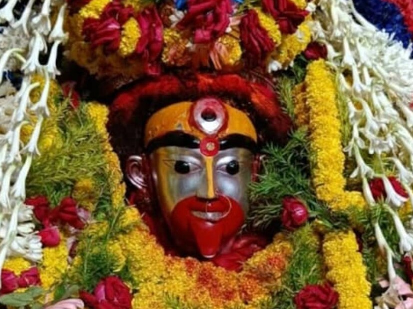 বাংলায় বছরভর কালীপুজো চলে। সেগুলির মধ্যে অন্যতম ফলহারিণী কালীপুজো। জ্যৈষ্ঠমাসের অমাবস্যা তিথিতে পালিত হয় এই পুজো। এই পুণ্যতিথিতে দেবী কালিকা পূজিতহন ফলহারিণী রূপে। (ছবি: ফেসবুক)