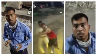 ভাইরাল হওয়া ভিডিও-র দৃশ্য৷ 