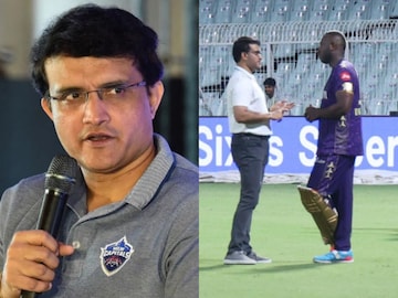 রাসেলকে লোভনীয় প্রস্তাব সৌরভের! এবার কী দাদার হাত ধরে অন্য দলে কেকেআর তারকা? রাসেলকে লোভনীয় প্রস্তাব সৌরভের! এবার কী দাদার হাত ধরে অন্য দলে কেকেআর তারকা?