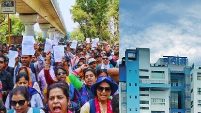 কালীঘাটে মুখ্যমন্ত্রীর সঙ্গে সাক্ষাতের পরেই বড় সিদ্ধান্ত, ‘অর্ধনগ্ন মহামিছিলের ডাক’ চাকরিহারাদের! শুক্রেই নবান্ন অভিযান কালীঘাটে মুখ্যমন্ত্রীর সঙ্গে সাক্ষাতের পরেই বড় সিদ্ধান্ত, ‘অর্ধনগ্ন মহামিছিলের ডাক’ চাকরিহারাদের! শুক্রেই নবান্ন অভিযান