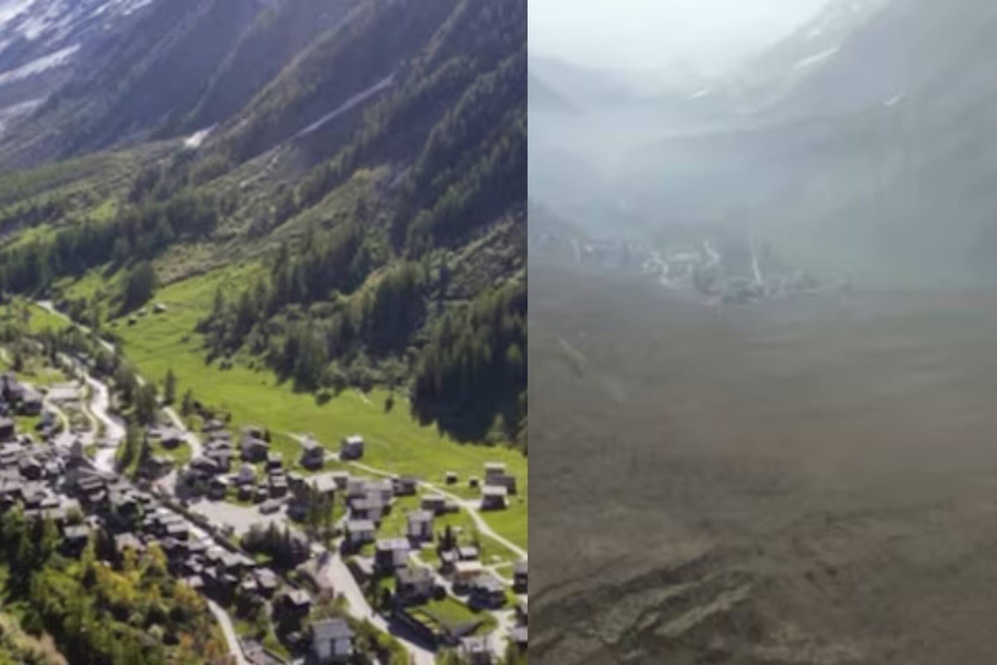 ভয়ঙ্কর পাহাড়ি ধস, প্রকৃতির রোষে ছবির মতো গ্রাম মুহূর্তে ধ্বংস! দেখুন সেই ভয়ঙ্কর ভিডিও