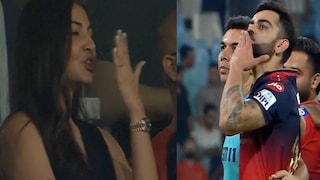 ‘ফ্লাইং কিস’ বিরাট-অনুষ্কার (Photo: Instagram)