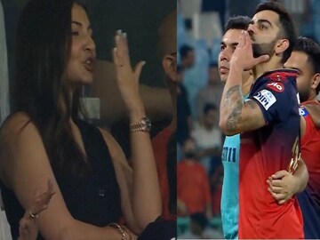 ‘ফ্লাইং কিস’ বিরাট-অনুষ্কার (Photo: Instagram)