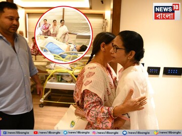 তেজস্বীর সন্তানকে দেখতে হাসপাতালে মমতা 