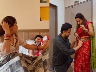 নববধূর বিয়ের রাত কেটে যাওয়ার পরের সকালে ঘুম ভাঙল। সঙ্গে সঙ্গে চেঁচিয়ে স্বামীকে ডাকতে শুরু করলে, বাইরে সবাই কী ভাববে!