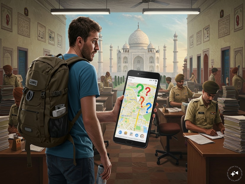 তাজমহল দেখতে গিয়ে পৌঁছলেন থানায়! গুগল ম্যাপ বলেছিল এক কথা, বাস্তব হল সম্পূর্ণ অন্যরকম। গন্তব্য ছিল প্রেমের স্মৃতিসৌধ, কিন্তু শেষ পর্যন্ত নাম লেখাতে হল পুলিশ রেজিস্টারে। কারণ জানলে আপনি চমকাতে বাধ্য! 