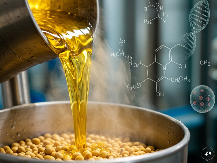 ২. সয়াবিন তেল (Soybean Oil)এই তেল প্রক্রিয়াকরণে উচ্চ তাপমাত্রা ও হেক্সেন (এক ধরনের পেট্রোলিয়াম-ভিত্তিক দ্রাবক) ব্যবহার করা হয়। এতে পুষ্টিগুণ নষ্ট হয়ে যায়। এটি জেনেটিকালি পরিবর্তিতও হতে পারে। এই তেলেও ওমেগা-৬ ফ্যাটি অ্যাসিড বেশি থাকে, যা শরীরে প্রদাহ সৃষ্টি করে। অতিরিক্ত গরম করলে এতে ক্ষতিকর যৌগ তৈরি হতে পারে।
