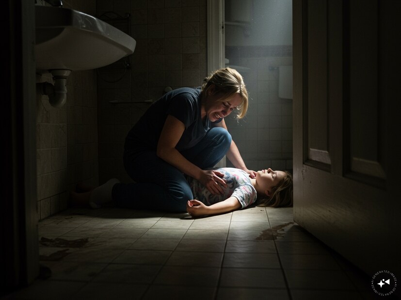 অনেকক্ষণ হয়ে গেলেও মেয়ের কোনও সাড়া না পেয়ে চিন্তায় পড়েন মা সরোজ। তিনিও যান শৌচালয়ের দিকে। দরজা খুলতেই স্তব্ধ হয়ে যান। দেখতে পান, দীক্ষার শ্বাসপ্রশ্বাস অস্বাভাবিক দ্রুত হয়ে উঠেছে, শরীর নিস্তেজ। মায়ের কোলে মাথা রাখতেই দীক্ষার গলা শক্ত হয়ে আসে। তড়িঘড়ি স্থানীয় চিকিৎসককে ডাকা হলেও, ততক্ষণে সব শেষ। শ্বাসপ্রশ্বাস থেমে যায় — আর কোনোদিন চোখ মেলেনি দীক্ষার।