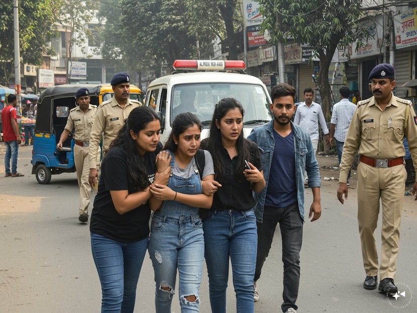 পরে জিজ্ঞাসাবাদে জানা যায়, ওই তরুণদের নাম নিকিতা সিং, তনিশ্কা ভাটি (দুই বোন, নয়ডা সেক্টর ৭৩) ও শিবম চৌধুরি (টুকামিরপুর, দিল্লি)। তাঁদের বিরুদ্ধে ‘জনশৃঙ্খলা ভঙ্গ’-এর অভিযোগে চ্যালান করা হয়েছে। গাড়িটিও বাজেয়াপ্ত করেছে পুলিশ।