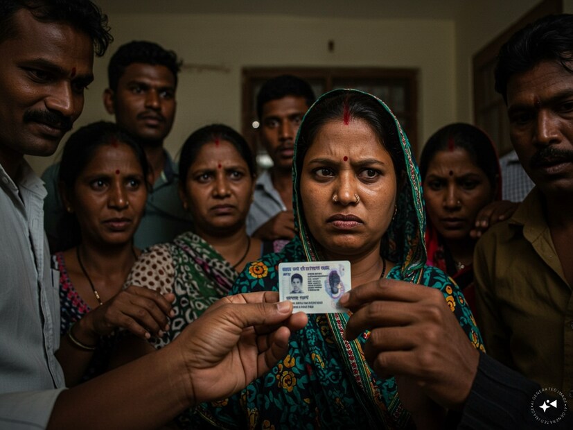 বিষয়টি জানাজানি হতেই কামরার পরিবেশ পালটে যায়। অনেকে হেসে ফেলেন, টিটি কিছুটা বিরক্ত হলেও শেষমেশ তিনি আধার কার্ড দেখে সন্তুষ্ট হন।