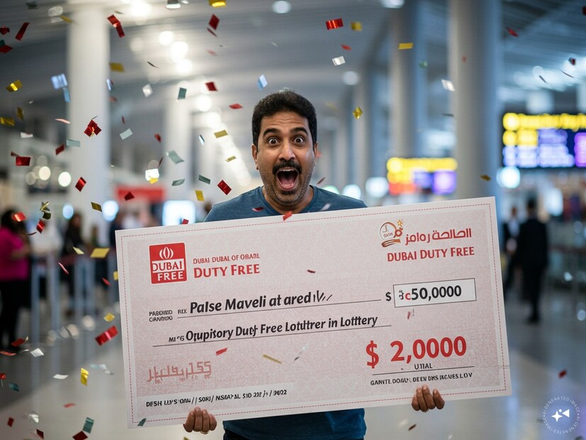 \ভাগ্য যদি সাথ দেয়, তবে অসম্ভবও সম্ভব হয়ে ওঠে—এ কথা আজ আরও একবার প্রমাণিত। কেউ যদি দু’বার কোটি টাকার লটারি জেতে, বুঝতে হবে তাঁর ভাগ্য নিঃসন্দেহে ঈর্ষণীয়। ভারতীয় বংশোদ্ভূত এক ব্যক্তি পল জোসে মাভেলি হলেন এমনই এক ভাগ্যবান। তিনি সম্প্রতি আবারও জিতেছেন দুবাই ডিউটি ফ্রি লটারি, তাও দ্বিতীয়বারের মতো। \ভাগ্য যদি সাথ দেয়, তবে অসম্ভবও সম্ভব হয়ে ওঠে—এ কথা আজ আরও একবার প্রমাণিত। কেউ যদি দু’বার কোটি টাকার লটারি জেতে, বুঝতে হবে তাঁর ভাগ্য নিঃসন্দেহে ঈর্ষণীয়। ভারতীয় বংশোদ্ভূত এক ব্যক্তি পল জোসে মাভেলি হলেন এমনই এক ভাগ্যবান। তিনি সম্প্রতি আবারও জিতেছেন দুবাই ডিউটি ফ্রি লটারি, তাও দ্বিতীয়বারের মতো।