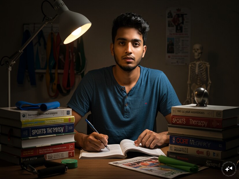 কোর্সের সময়: ৩-৪ বছরকর্মজগৎ: স্পোর্টস টিম, ফিটনেস সেন্টার বা রিহ্যাব ক্লিনিকে স্পোর্টস থেরাপিস্ট বেতন: ২৫,০০০–৫০,০০০ টাকা/মাস ব্যবসা: নিজের স্পোর্টস রিহ্যাব সেন্টার বা ফিটনেস কনসালটিং ফার্ম শুরু করতে পারেন ভর্তি হয়: গুরু নানক দেব বিশ্ববিদ্যালয় (অমৃতসর), নেতাজি সুভাষ ন্যাশনাল ইনস্টিটিউট অফ স্পোর্টস (পটিয়ালা), সিম্বায়োসিস (পুনে) যোগ্যতা: ১২ শ্রেণি (PCB), ৫০-৬০% নম্বর, কিছু ক্ষেত্রে প্রবেশিকা পরীক্ষা