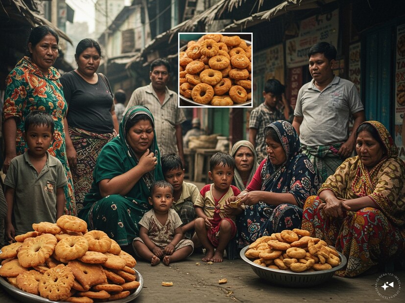 ছোট বাচ্চা থেকে শুরু করে বয়স্ক - সব বয়সের মানুষের মধ্যে স্থূলতা দেখা যাচ্ছে। সরকারি আয়ুর্বেদ হাসপাতালের বৈদ্য চৈতালিবেহ পারমার বলেন যে, বাজারের ভাজাভুজি, ময়দার খাবার, জাঙ্ক ফুড, বেকারি আইটেম, চিপস-ওয়েফার এবং বিস্কুট খাওয়ার ফলে দেহের ওজন বেড়ে যায়। 
Representative Image
Image Generated by AI