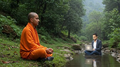 সফটওয়্যার ইঞ্জিনিয়ারিং, তার পর বাড়ি ছেড়ে সন্ন্যাস! বিকাশ কী ভাবে এখন স্বামী বিবেকানন্দ গিরি? সফটওয়্যার ইঞ্জিনিয়ারিং, তার পর বাড়ি ছেড়ে সন্ন্যাস! বিকাশ কী ভাবে এখন স্বামী বিবেকানন্দ গিরি?