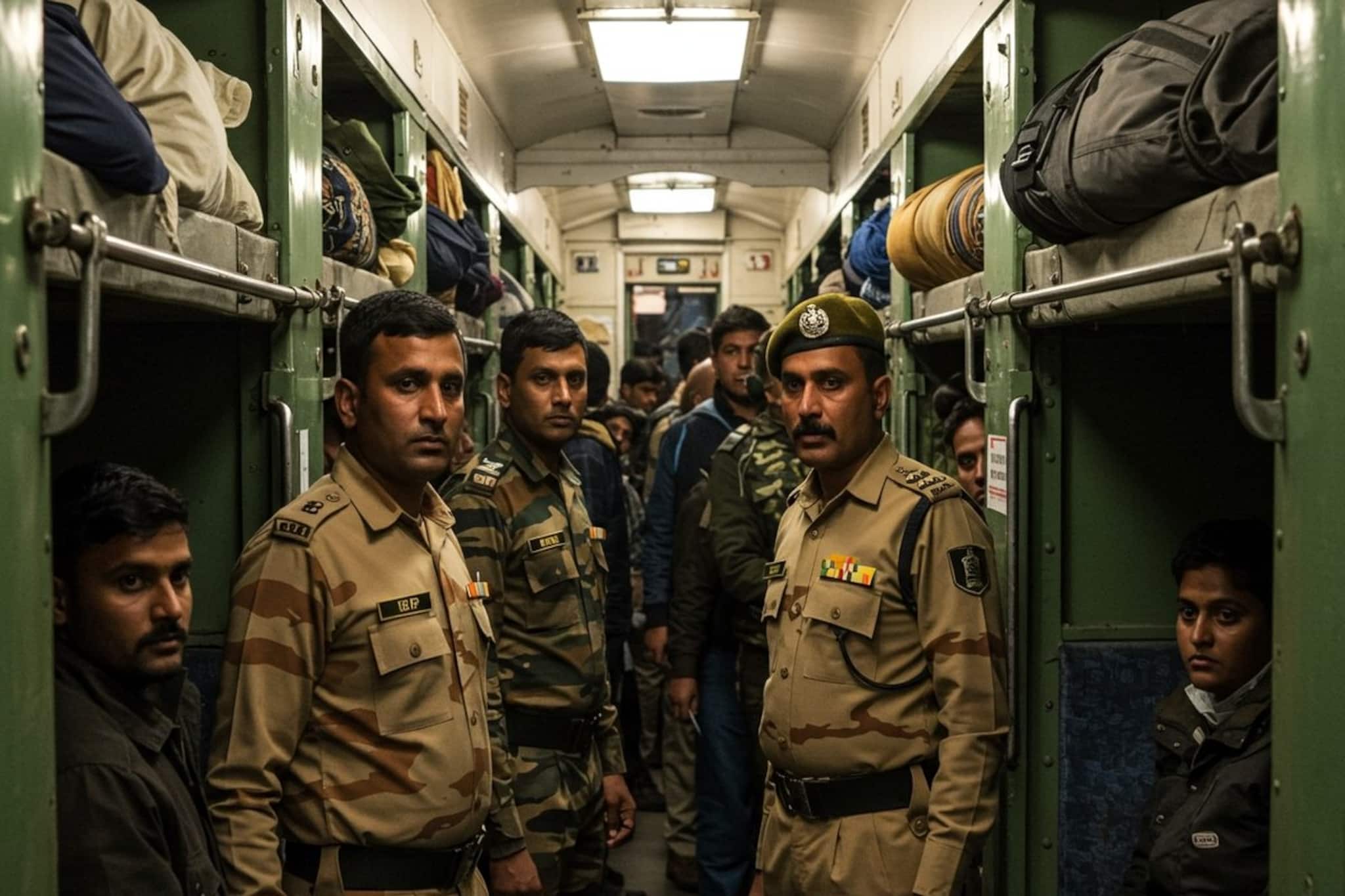 ট্রেনের 3AC কোচে টয়লেটের কাছে বসে সেনা জওয়ানরা, TTE এসে বললেন 'স্যর, আপনাদের...'! এতেই ঝড়