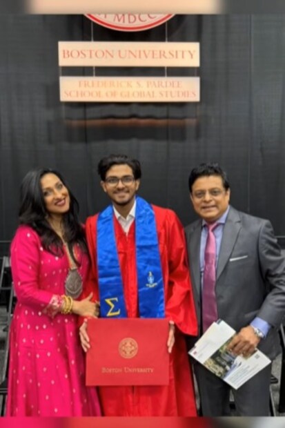 আমেরিকার বস্টন ইউনিভার্সিটি থেকে পাশ করলেন অঙ্কন৷ ছোট থেকেই অঙ্কন পড়াশুনায় ভাল৷ ঋতুপর্ণা স্বামী সঞ্জয় অত্যন্ত ট্যালেন্টেড৷ অন্যদিকে ঋতুপর্ণা সেনগুপ্ত নিজের কর্মক্ষেত্রে শীর্ষে রয়েছেন চিরকাল৷ অর্থাৎ সফল বাবা-মায়ের সন্তান অঙ্কন যে ভাল হবে সেটা বেশ স্বাভাবিক৷ 