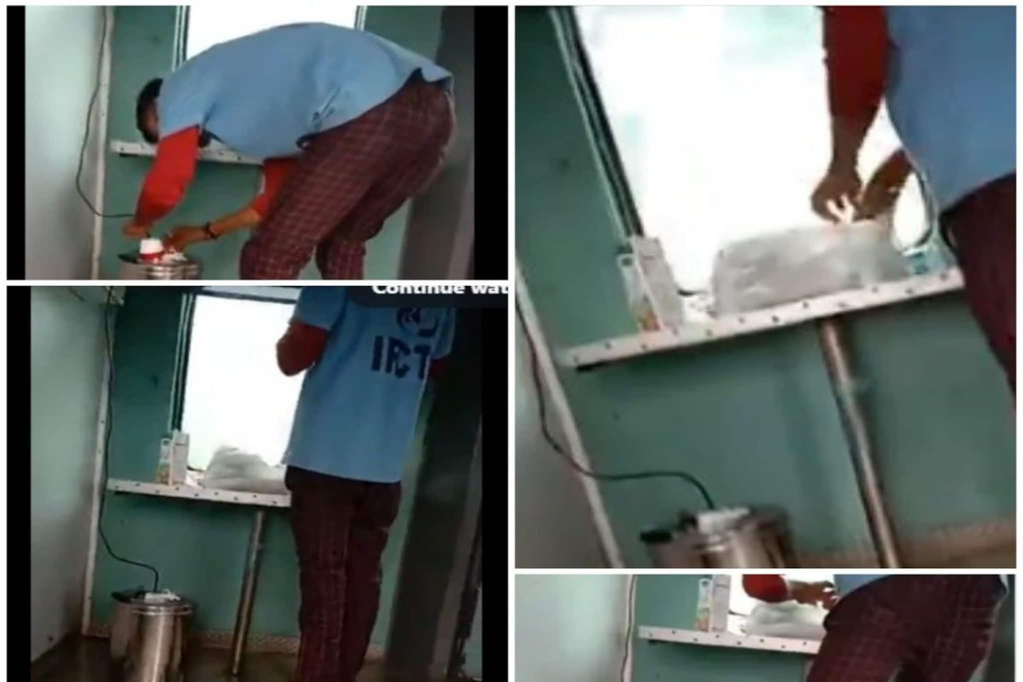 'স্যার, আপনার PNR নম্বরটা?' ট্রেনের গার্ড কোচে চলছে লজ্জাজনক 'কাজ', ভিডিও 'ভাইরাল' করতেই.!