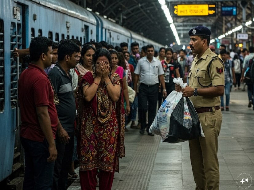 ‘अपना बैग दिखाओ…’, रेलवे कर्मचारी ने महिला को रंगे हाथों पकड़ा! क्यों? सिर कटने के बाद शर्म से रो पड़ी यात्री ‘अपना बैग दिखाओ…’, रेलवे कर्मचारी ने महिला को रंगे हाथों पकड़ा! क्यों? सिर कटने के बाद शर्म से रो पड़ी यात्री