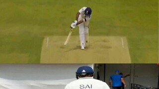 সাই সুর্দশন ফ্লপ টেস্ট অভিষেক  Photo Courtesy- X Account