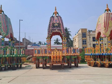 Digha Rathyatra: রথযাত্রা উপলক্ষে সাজ সাজ রব দিঘা জুড়ে, হয়ে গেল মহড়া