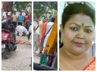 রাস্তায় মারপিট করে বিতর্কে তৃণমূল কাউন্সিলর শ্রাবন্তী রায়৷ ভিডিও-র সত্যতা যাচাই করেনি নিউজ ১৮ বাংলা৷ 