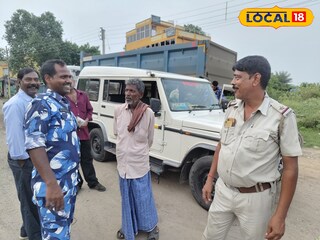 বৃদ্ধের সঙ্গে পুলিশ