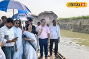 নদীভাঙন রুখতে সরেজমিনে পূর্ব বর্ধমান জেলাশাসক, আশার আলো দেখছে কিশোরীগঞ্জ