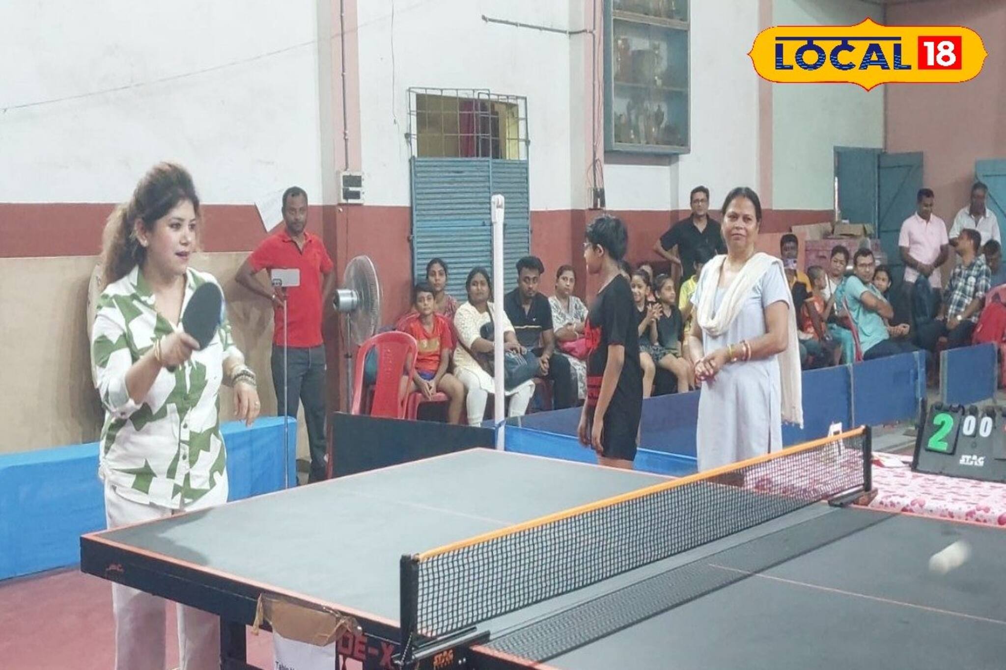 শিশু সুলভ মনকে ধরে রাখতে অভিনব উদ্যোগ! টেবিল টেনিস প্রতিযোগীদের পাশে মান্তু ঘোষ