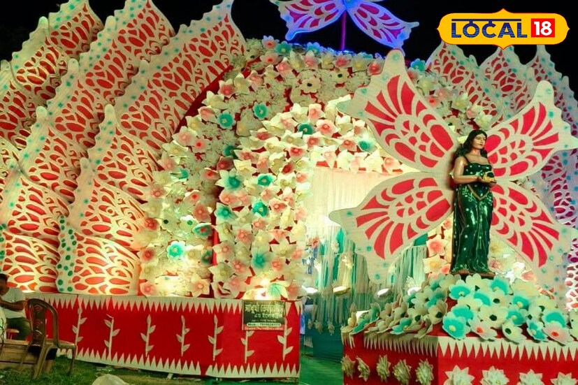 দুর্গাপুজো বা কালীপুজো নয়। এবার থিমের চমক ধর্মরাজ পুজোকে কেন্দ্র করেও। চারদিন ধরে থিমের প্যান্ডেল ও আলোকসজ্জায় সু-সজ্জিত গোটা গ্রাম। চারদিনের অকাল দুর্গাপুজোর উৎসবে মেতেছেন সকলেই।
