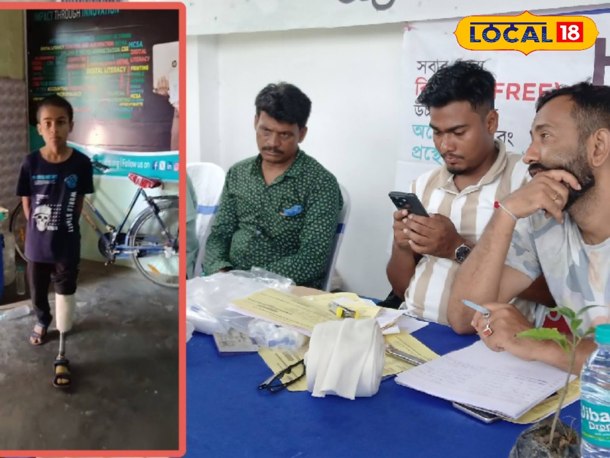 আধুনিক প্রযুক্তিতে অঙ্গ প্রতিস্থাপন! বিশেষ ভাবে সক্ষমদের মূলস্রোতে ফেরাচ্ছেন ফ্ল্যাগ ম্যান