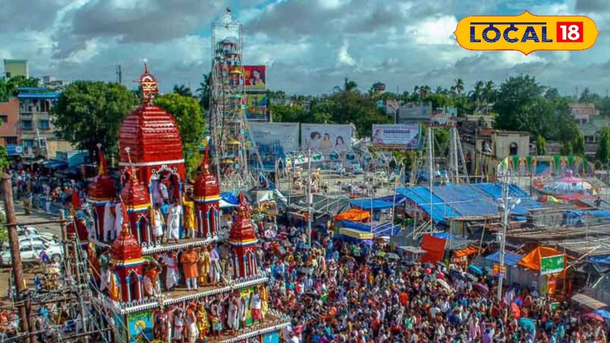 মাহেশ জগন্নাথ মন্দিরের রথযাত্রার প্রস্তুতি শুরু!ভক্তদের সুবিধার্থে ব্যবস্থা নিচ্ছে প্রশাসন