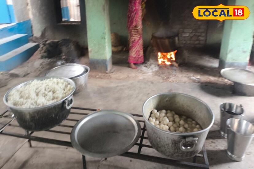 বাগানে রয়েছে বরবটি, বেগুন, বিনস, টমেটো, ঝিঙে, লাউ, কুমড়ো , পুঁই, গাজর এবং ঢেঁড়স। এছাড়াও লাগান রয়েছে কিছু গাছ যেমন, শাল, সেগুন, বহেড়া, সিঁদুর এবং রুদ্রপলাশ। বিদ্যালয় মিড ডে মিল বাদ দিয়েও। নবম থেকে দ্বাদশ শ্রেণীর ছাত্র-ছাত্রীরাও চাইলে পেতে পারে খাবার।