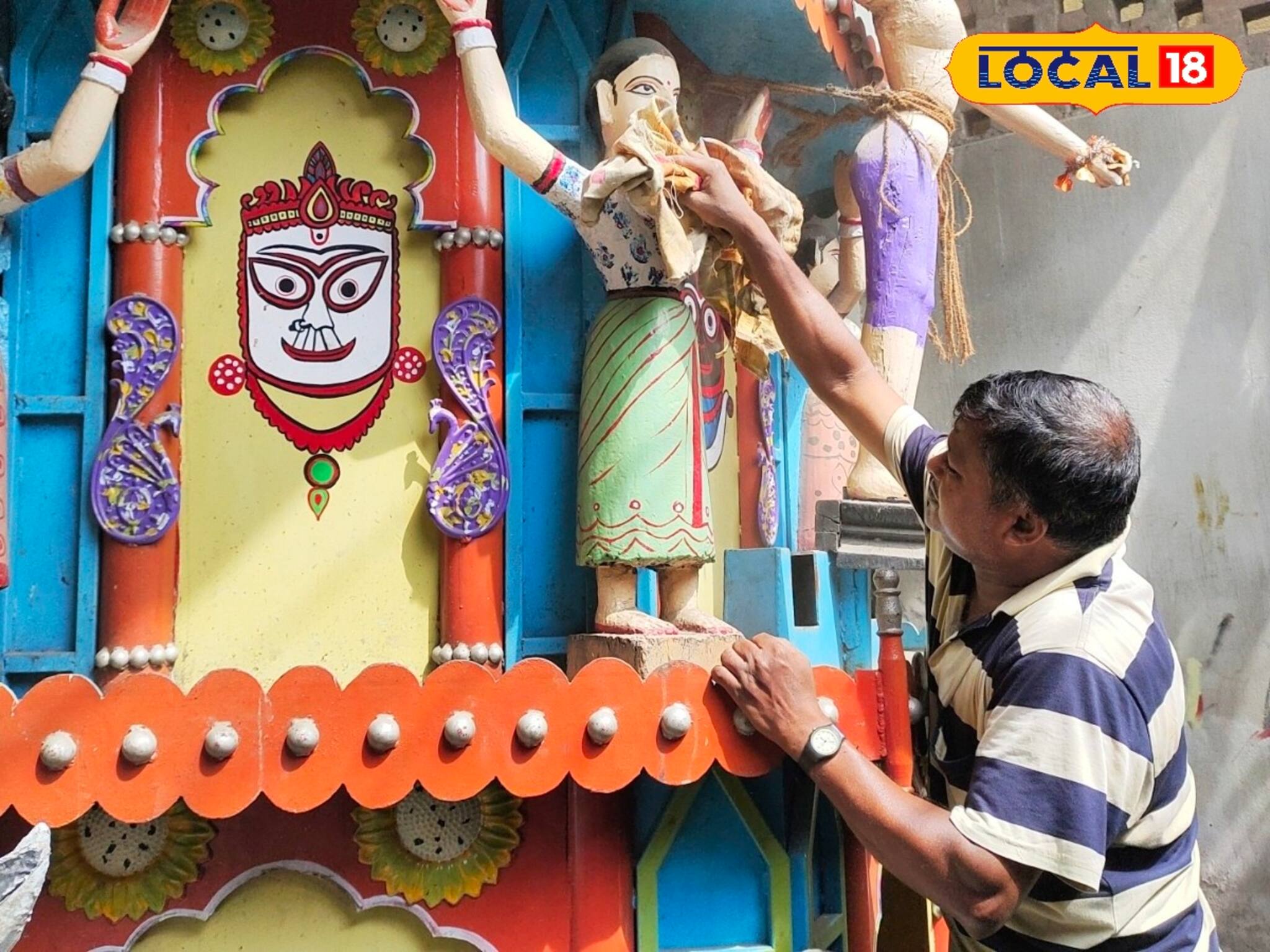 নিমকাঠের রথের চাকা গড়াবে গৌড়ের পথে, ১৮১ বছর ধরে প্রাচীন রথযাত্রায় শামিল এই পরিবার