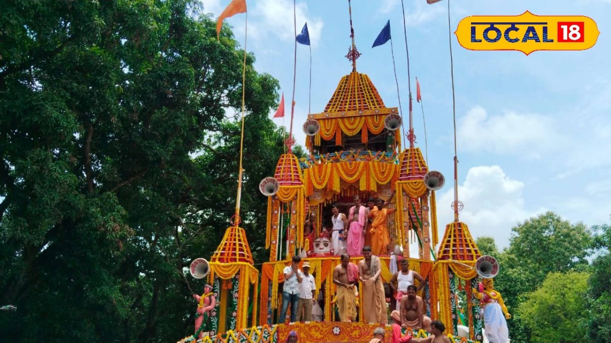 ২৮৫ বছরের প্রাচীন গুপ্তিপাড়ায় রথ! হয় পুরীর রথযাত্রার মতন দক্ষিণ টান 