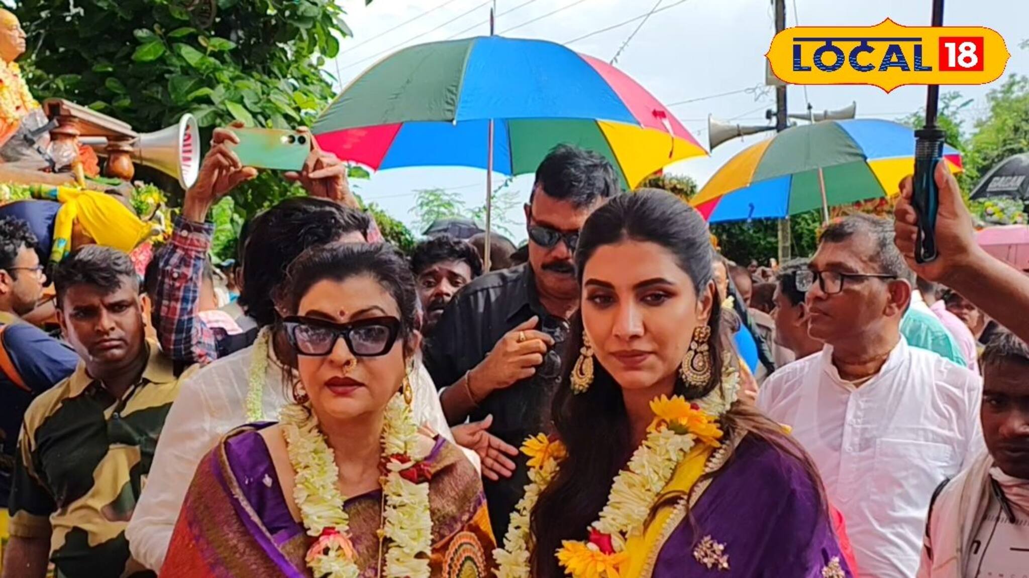 সাড়ম্বরে পালিত মায়াপুর ইসকন মন্দিরের রথযাত্রা উৎসব