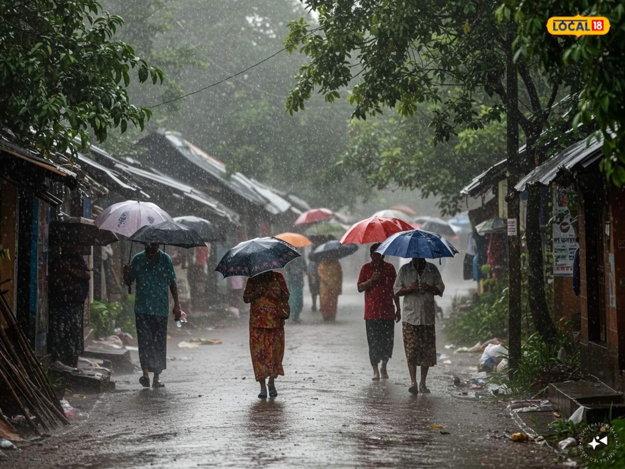 ভারী বৃষ্টিতে ভিজবে জেলার পর জেলা, ২৪ ঘণ্টাই ঝড়-বৃষ্টির খেলা জারি! আবহাওয়ার বড় খবর
