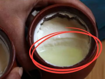 দইয়ের উপর ভাসতে থাকা হলুদ জল চরম ক্ষতিকর? খেলেই তিলে তিলে ফোঁপড়া শরীর? নাকি ঠিক উল্টোটা? দইয়ের উপর ভাসতে থাকা হলুদ জল চরম ক্ষতিকর? খেলেই তিলে তিলে ফোঁপড়া শরীর? নাকি ঠিক উল্টোটা?