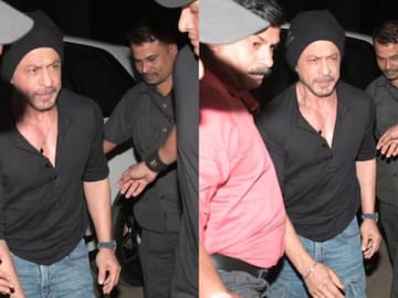 Shah Rukh Khan: উফফ! কী লাগছে… ট্রেনারের বিয়ের রিসেপশনে হাজির কিং খান, সল্ট-পেপার লুকে ভক্তদের হৃদয়ে ঝড় তুললেন